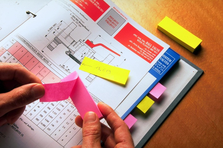 Znaczniki samoprzylepne Post-it®, 10 neonowych kolorów, 12,7x44,4mm, 10x50 sztuk