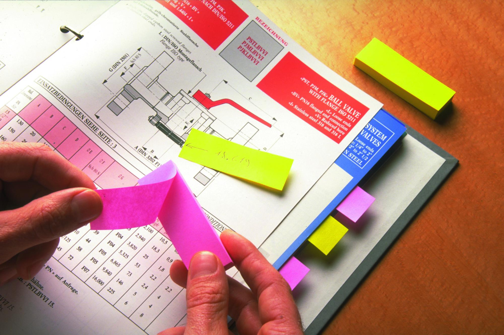 Zakładki indeksujące Post-it neonowe 5kol. 15x50mm 5x100