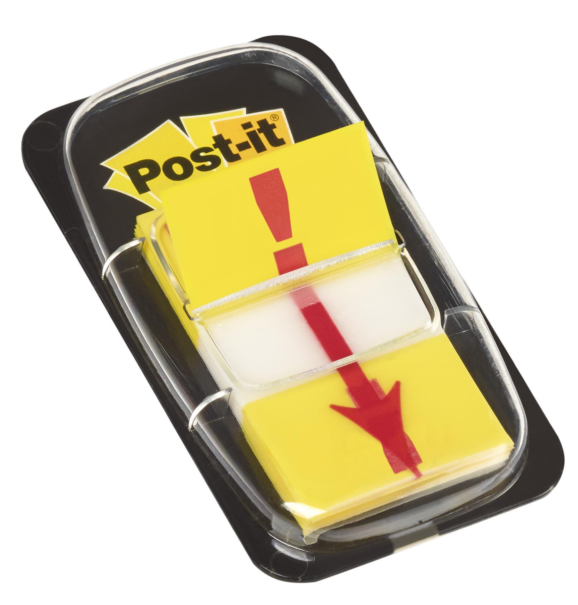 Zakładki Post-it wykrzyknik 25,4x43,2mm 50szt.