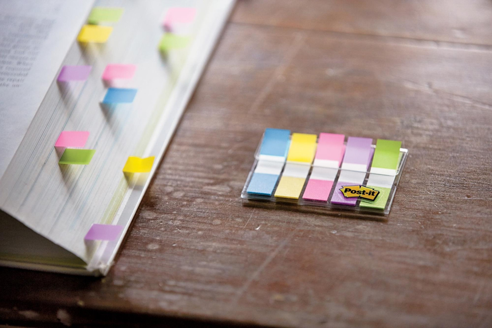 Zakładki indeksujące Post-it Mini neonowe 4kol. 11,9x43,1mm 5x20