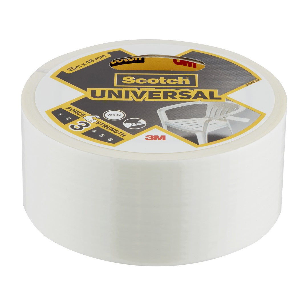 Taśma naprawcza uniwersalna 25mm x 48mm biała Scotch