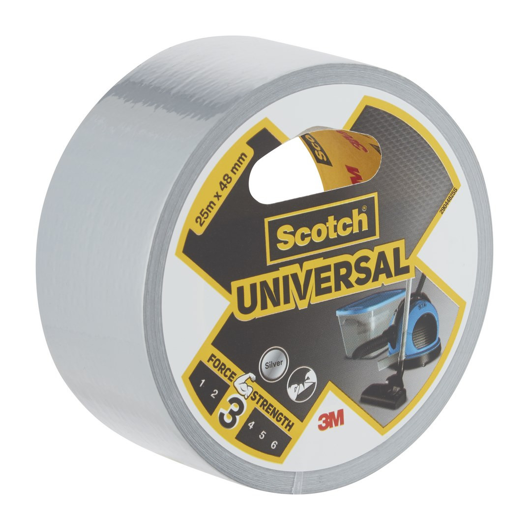 Taśma naprawcza uniwersalna 50m x 48mm srebna Scotch