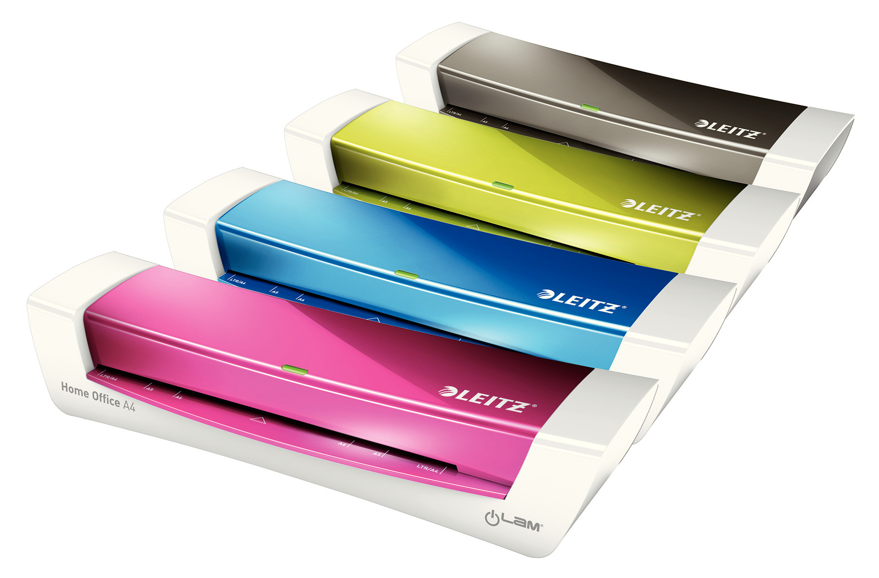 Laminator A4 Leitz iLAM Home Office metaliczny zielony