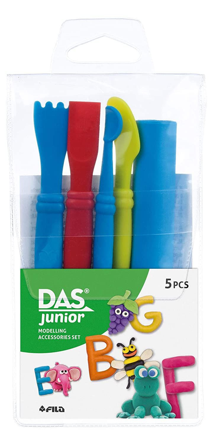 Szpatułki do gliny 5szt. DAS Junior