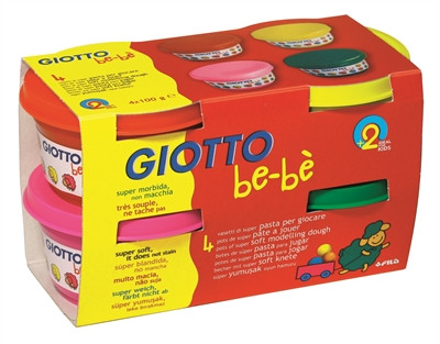 Ciastolina Giotto Bebe 4x100g Fila 464901 Fila