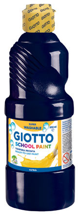 Farba szkolna Giotto School Paint 500ml czarna