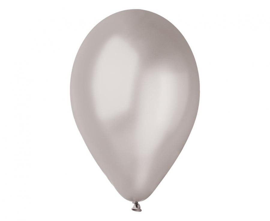 Balony srebrne metalizowane śr. 80cm (100szt) GM90/38 GoDan
