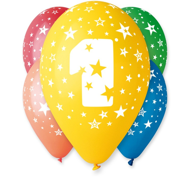 Balony Premium ,,Balony 1" śr. 30 (5szt) GS110/1 GoDan