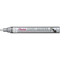 Marker olejowy Pentel MMP10 srebrny MMP10-Z