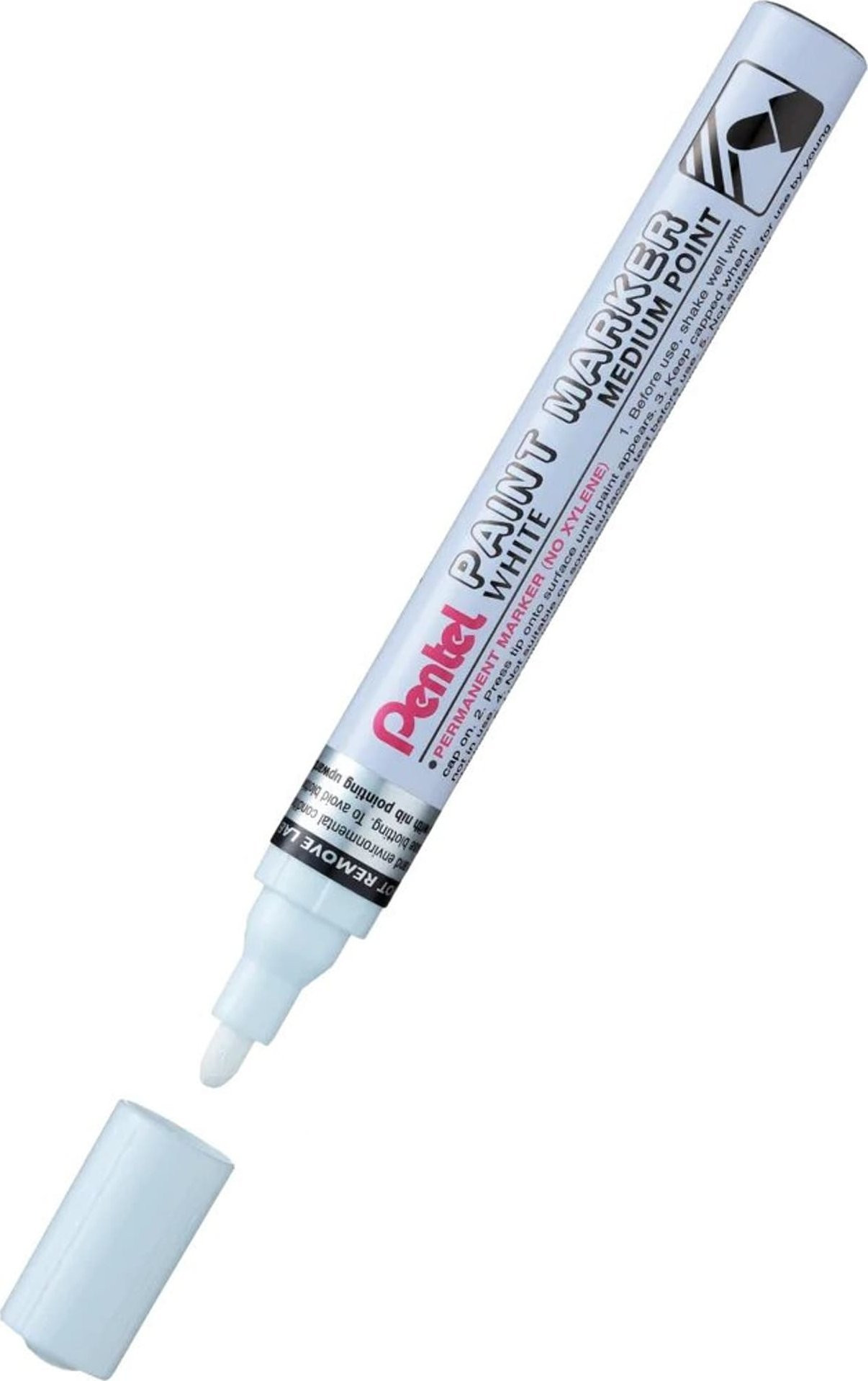 Marker olejowy Pentel MMP10 biały MMP10-W