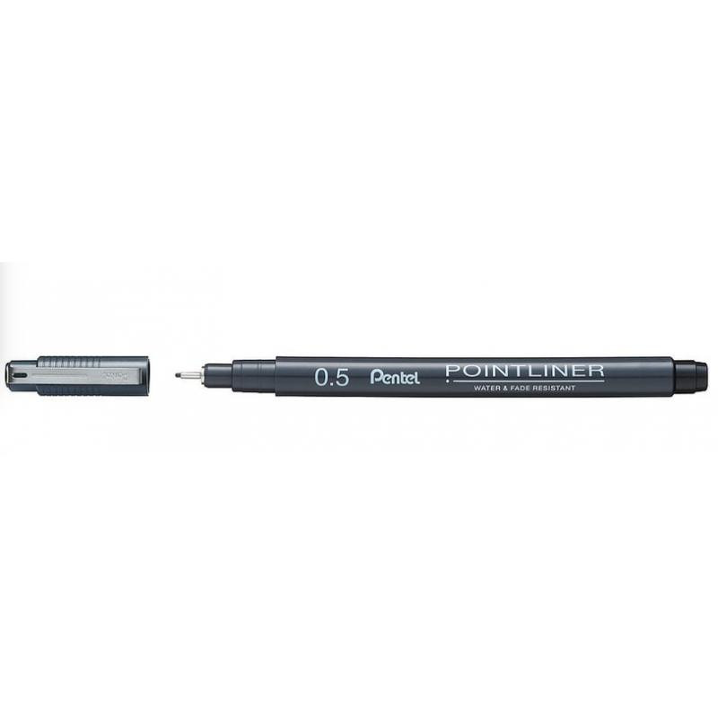 Cienkopis Pointliner 0.05 czarny S20P-05A Pentel