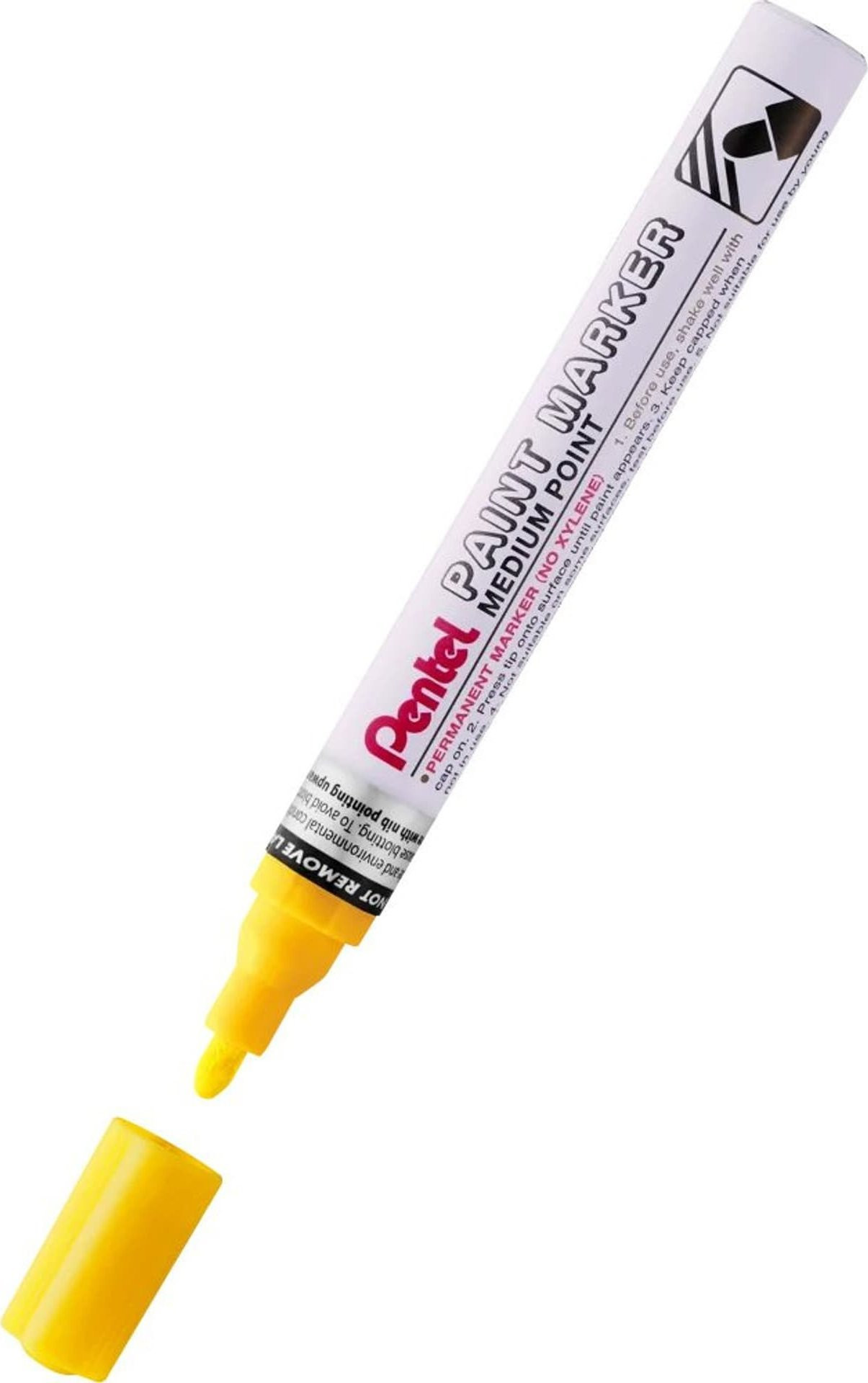 Marker olejowy Pentel MMP10 żółty MMP10-G