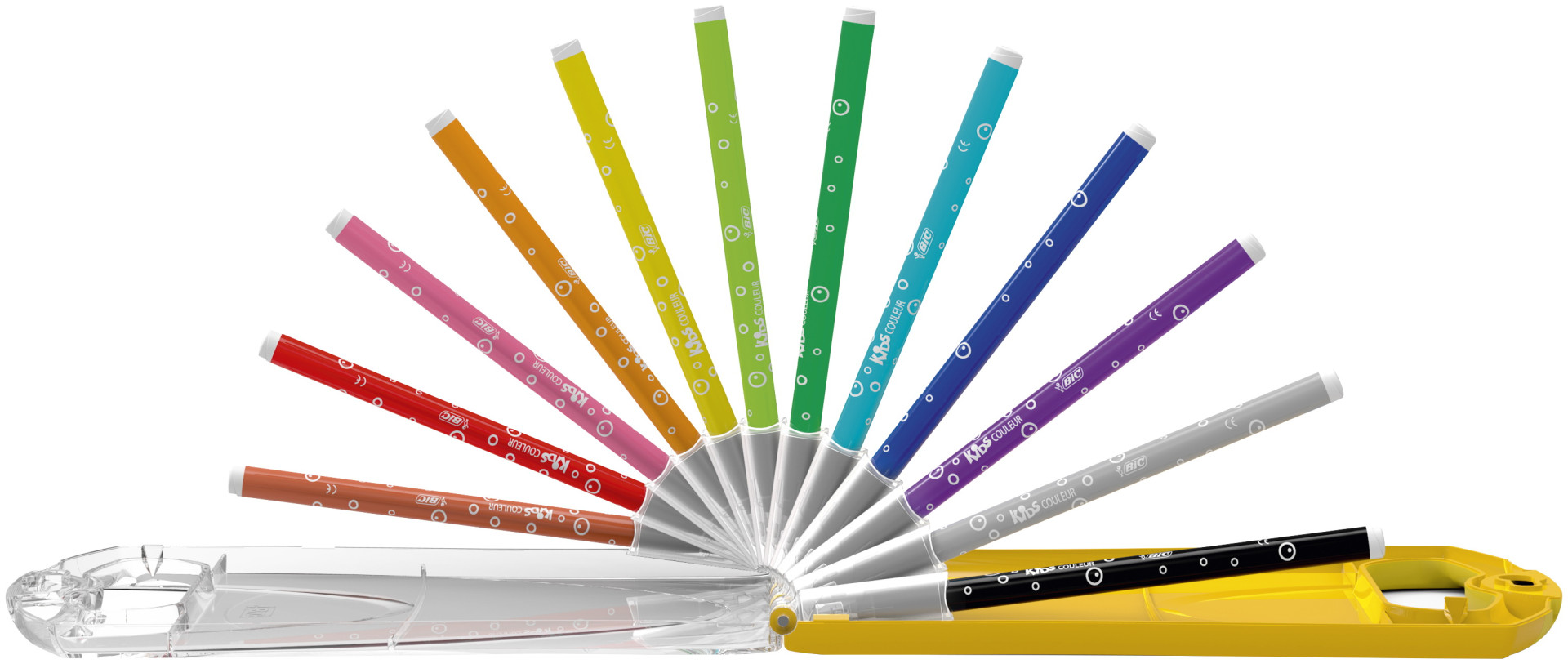 Pisaki BIC Kid Couleur 12 kolory