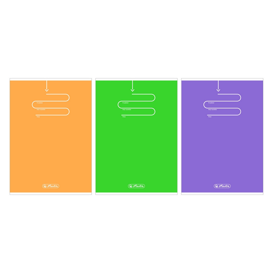 Zeszyt A5/32 LP linia Color Blocking Herlitz