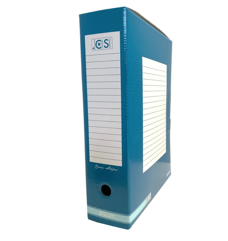Pudło archiwizacyjne 80mm Classic Stripes blue Ev-Corp