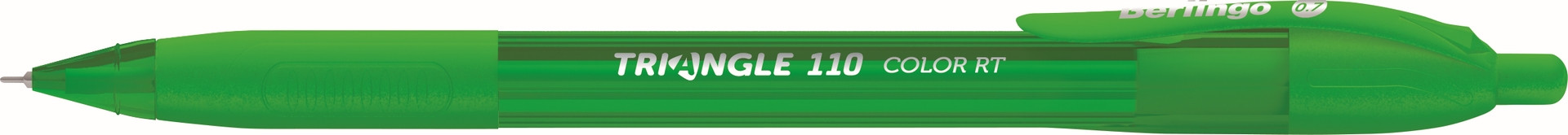 Długopis automatyczny Berlingo Triangle 110RT Color niebieski 0,7mm