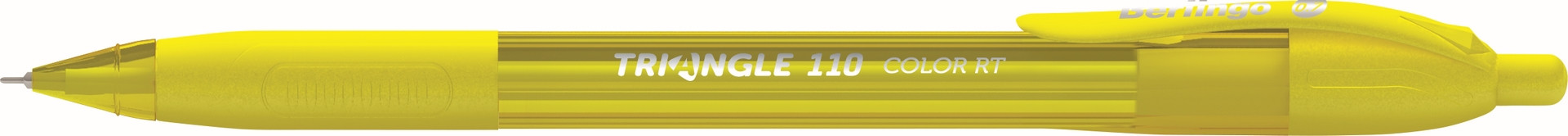 Długopis automatyczny Berlingo Triangle 110RT Color niebieski 0,7mm