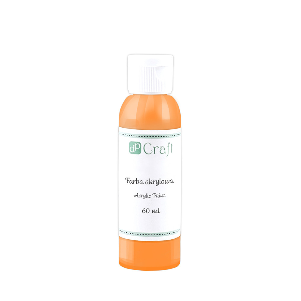 Farba akrylowa 60 ml Pomarańczowy DPFA-006 Dalprint