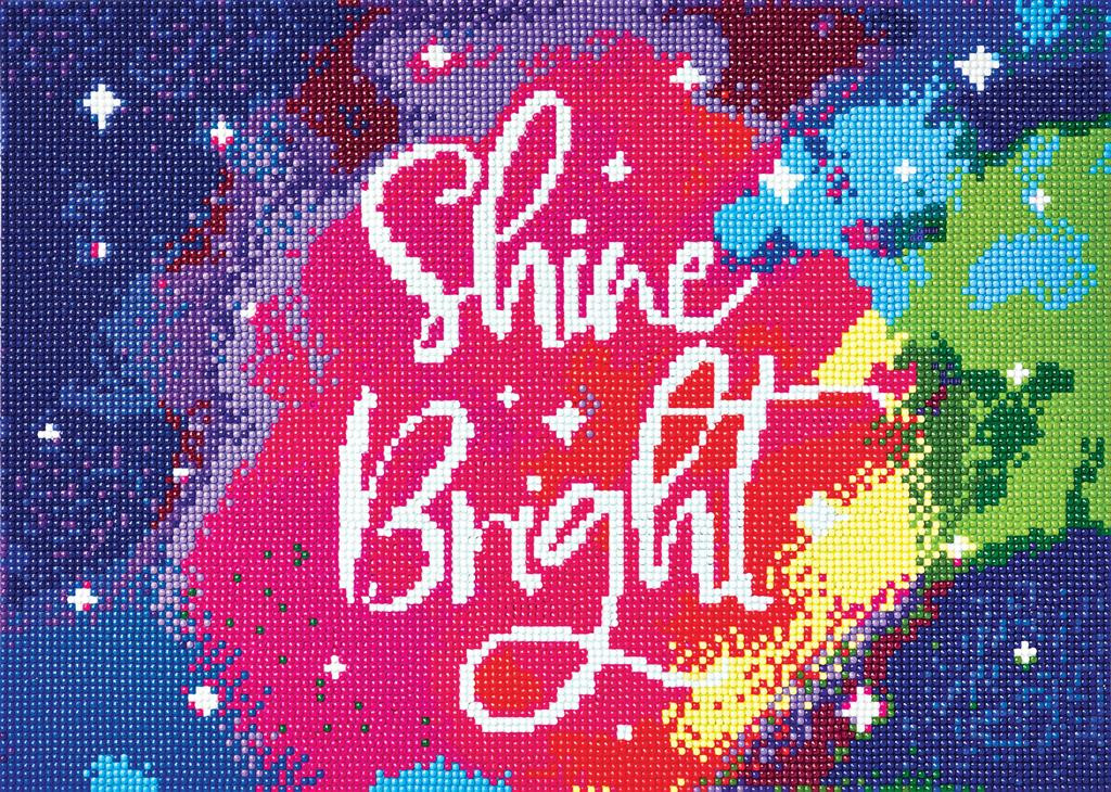 Haft diamentowy - zestaw do Diamond Painting - Galaxy Slogan DSM-105113 Dalprint