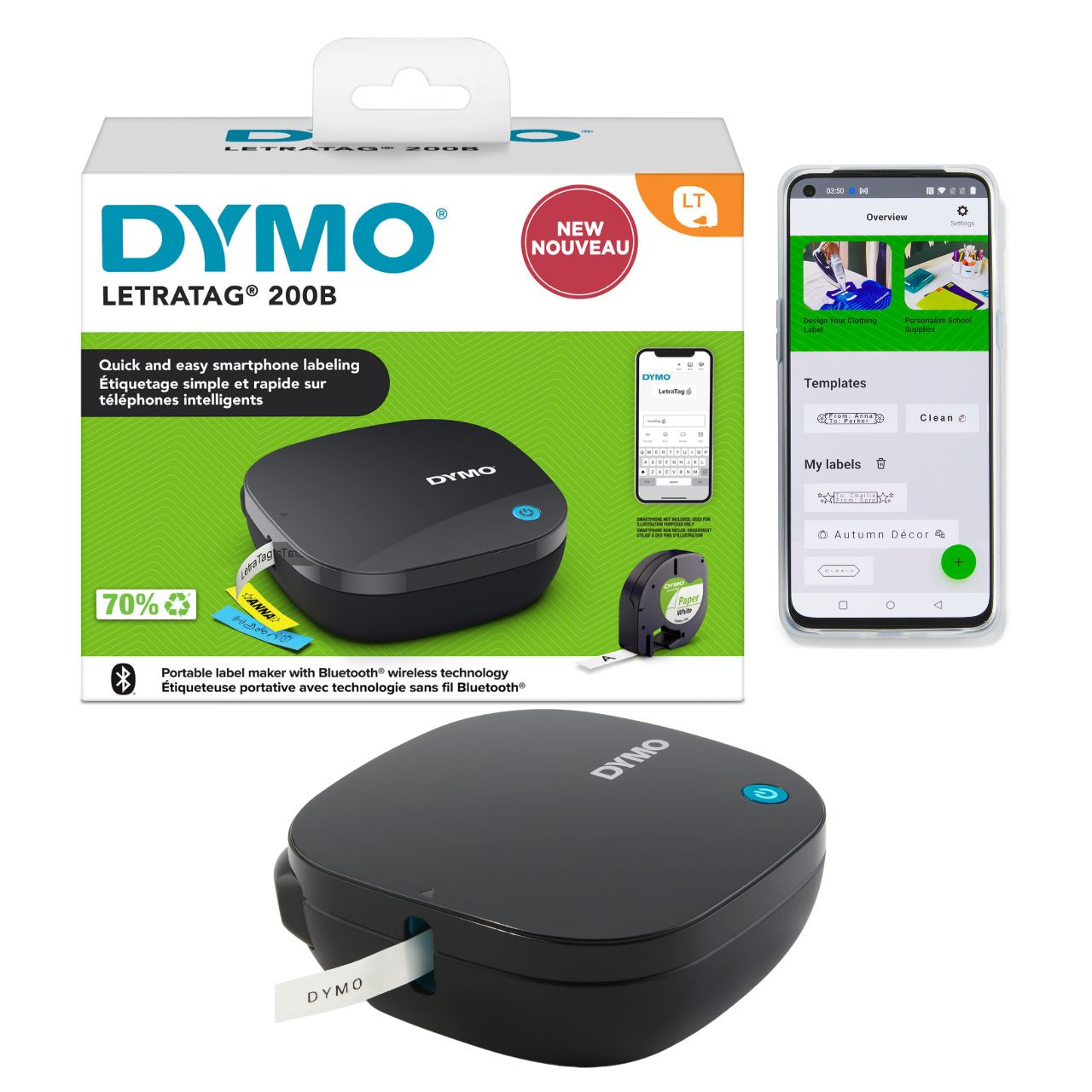 Drukarka etykiet Dymo LetraTag 200B Printer