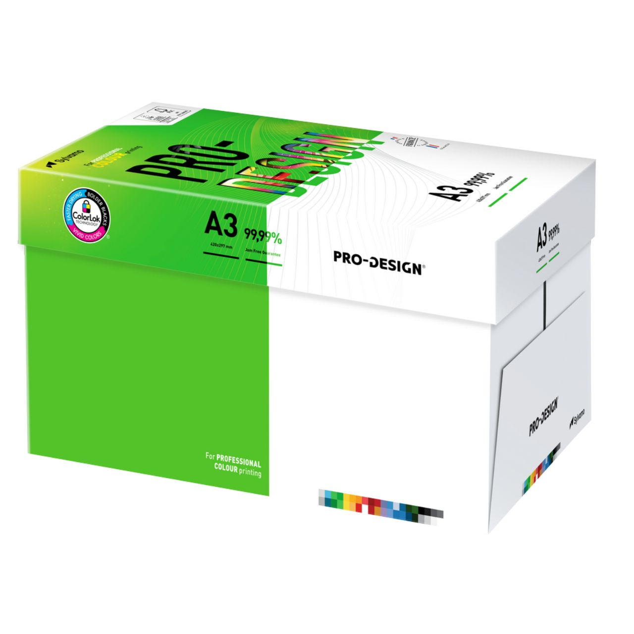 Papier ksero A3 120g Pro Design 250 arkuszy 168 CIE