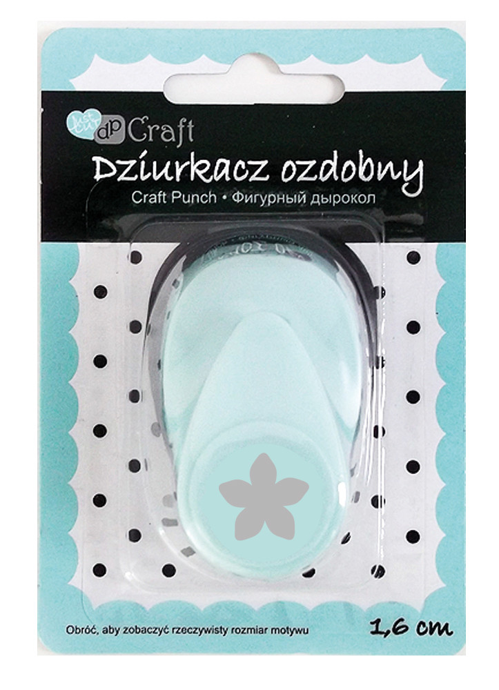 Dziurkacz ozdobny 1,6 cm Płatek JCDZ-105-058 Dalprint