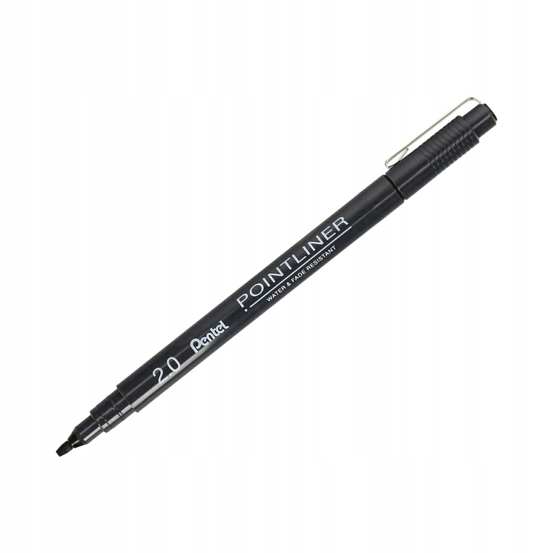 Cienkopis Pointliner 2mm czarny S20P-C20A Pentel