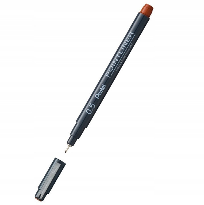Cienkopis Pointliner 0.5 miedziany S20P-5SG Pentel