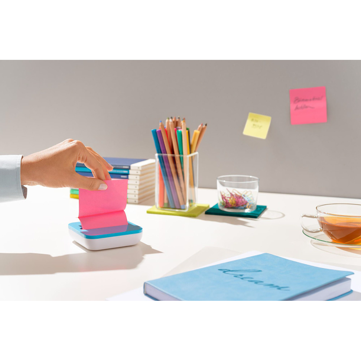 Karteczki samoprzylepne Post-it Super Sticky Z-Notes Soulful 76x76mm 6x90k