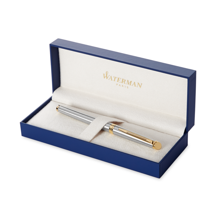Pióro wieczne Waterman Hemisphere stalowe GT (F)