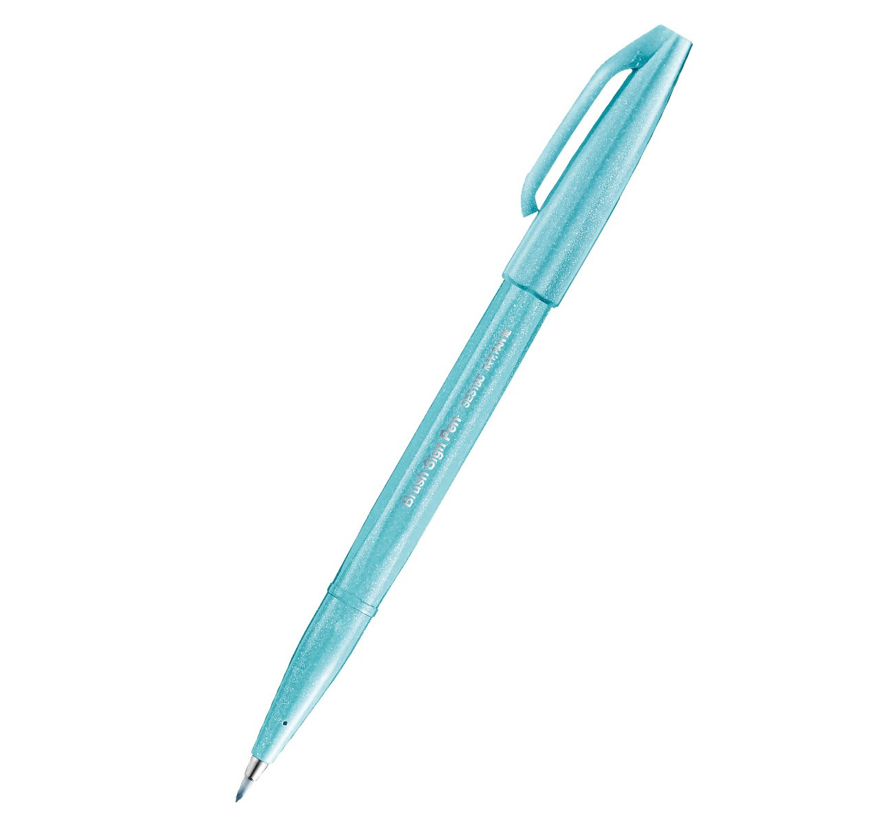 Pisak Brush Sign Pen SES15C-S2X Pentel jasnobłękitny