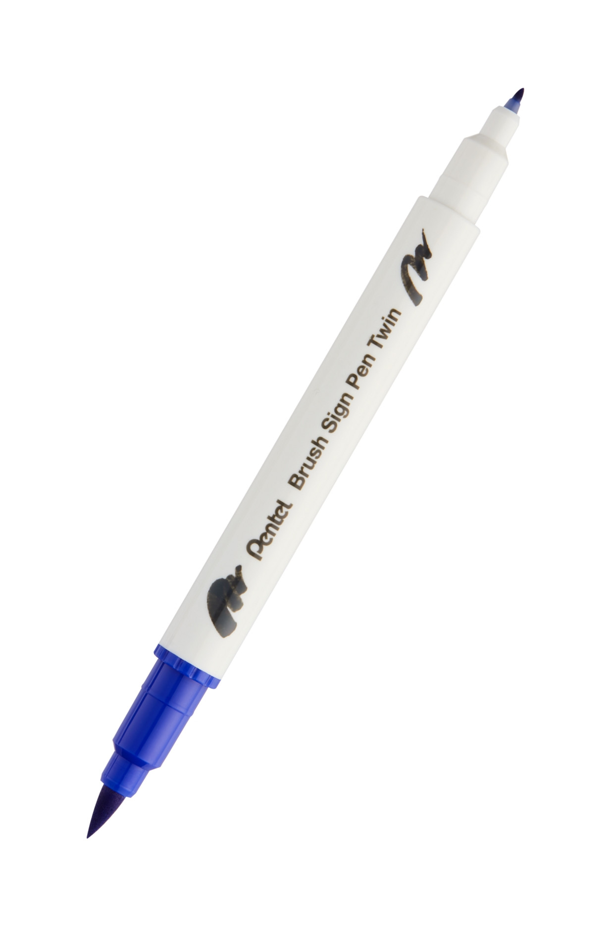 Pisak Brush dwustronna końcówka SESW30C-T103 Pentel Niebieski