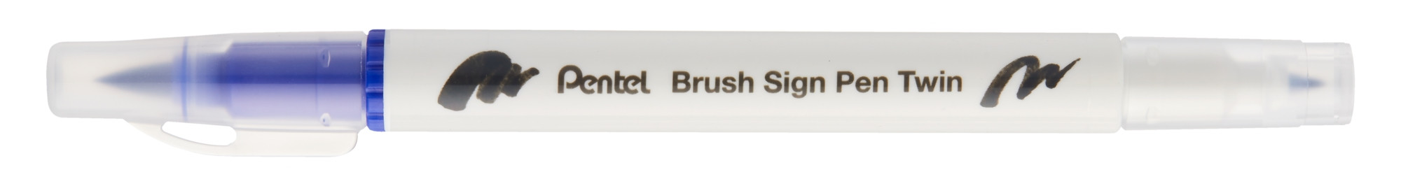 Pisak Brush dwustronna końcówka SESW30C-T103 Pentel Niebieski