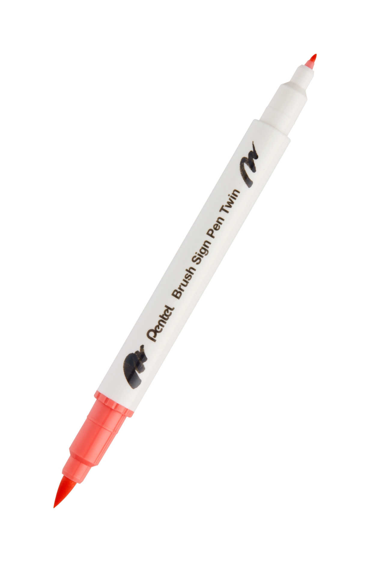 Pisak Brush dwustronna końcówka SESW30C-T135 Pentel Coral Pink