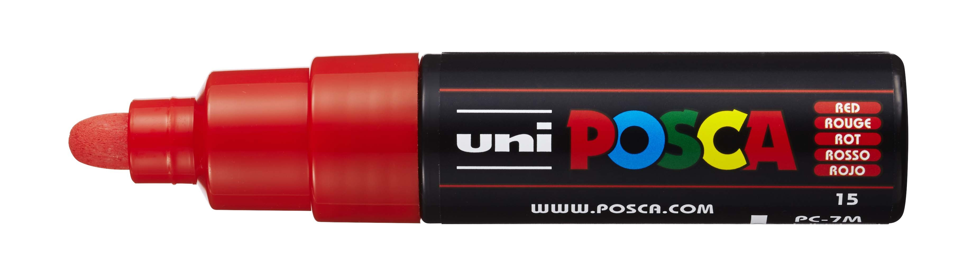 Marker Posca PC-7M nr15 Uni czerwony