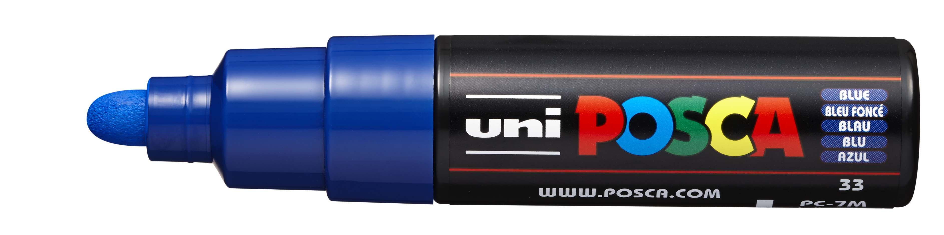 Marker Posca PC-7M nr33 Uni niebieski