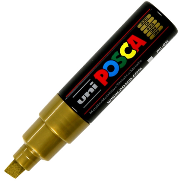 Marker Posca PC-8K nr 25 Uni złoty