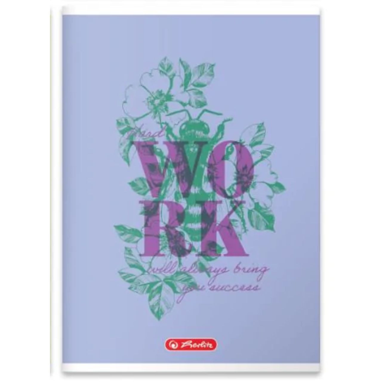 Zeszyt A5/60 kratka z marginesem Nature motivation Herlitz