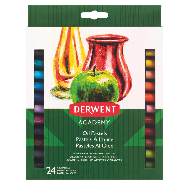 Pastele olejne Derwent Academy 24 kolory