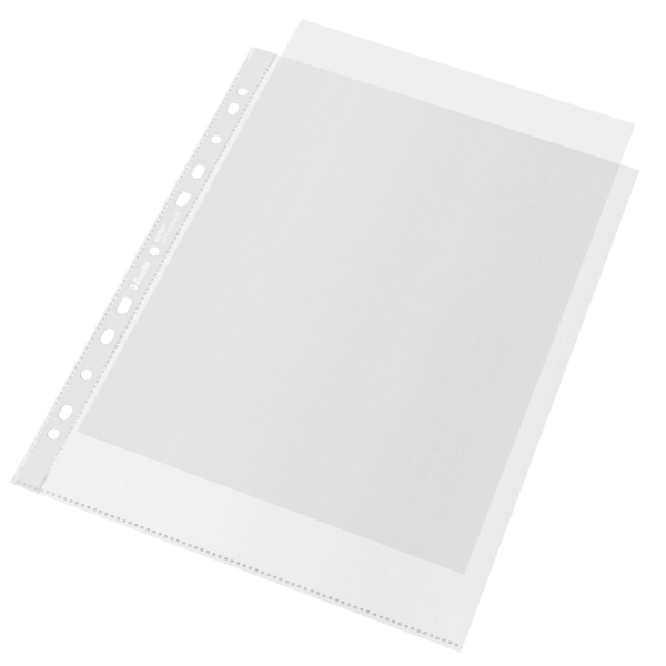 Koszulka Esselte 100% Recycled Premium A4/100 Maxi groszkowa 100mic