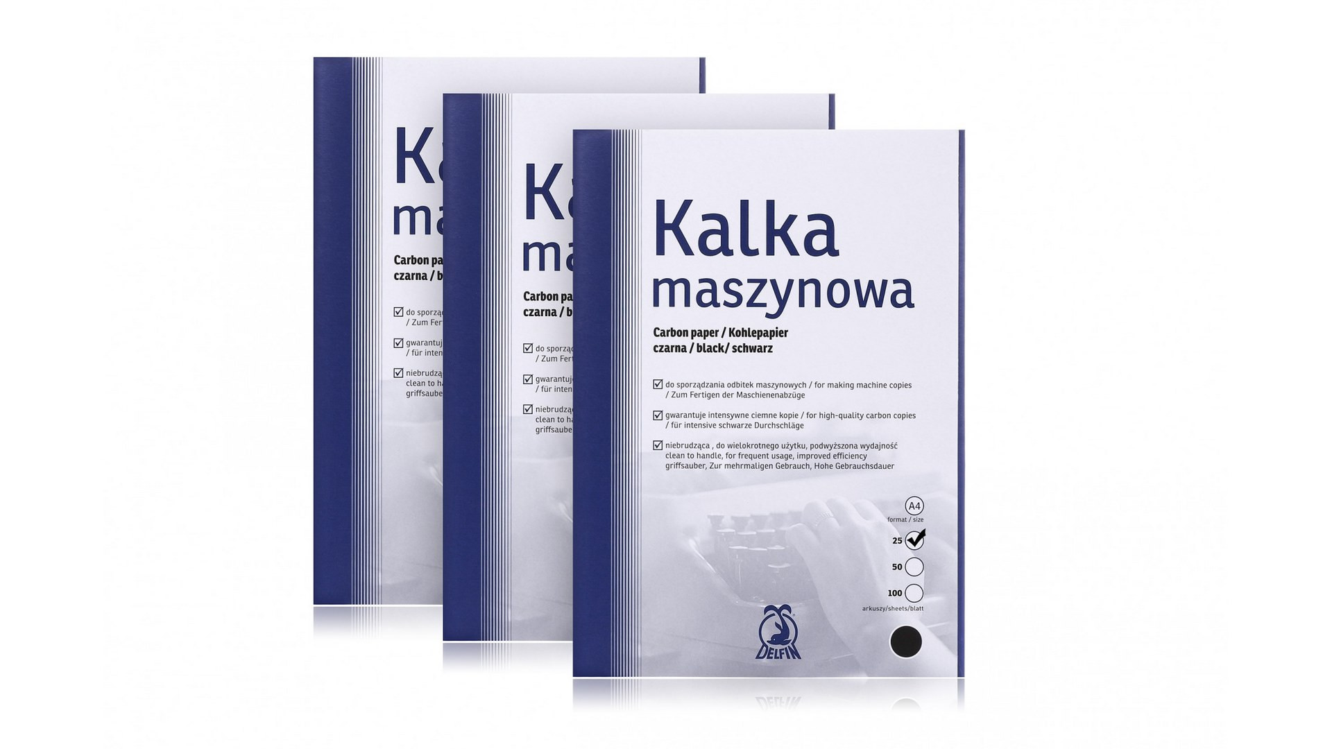 Kalka maszynowa Delfin A4/25