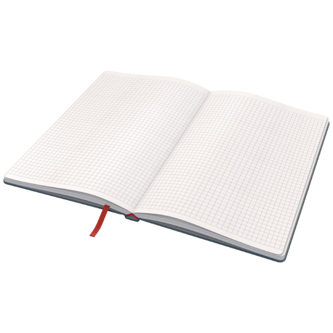 Notatnik Leitz Cosy A5/80k kratka szary