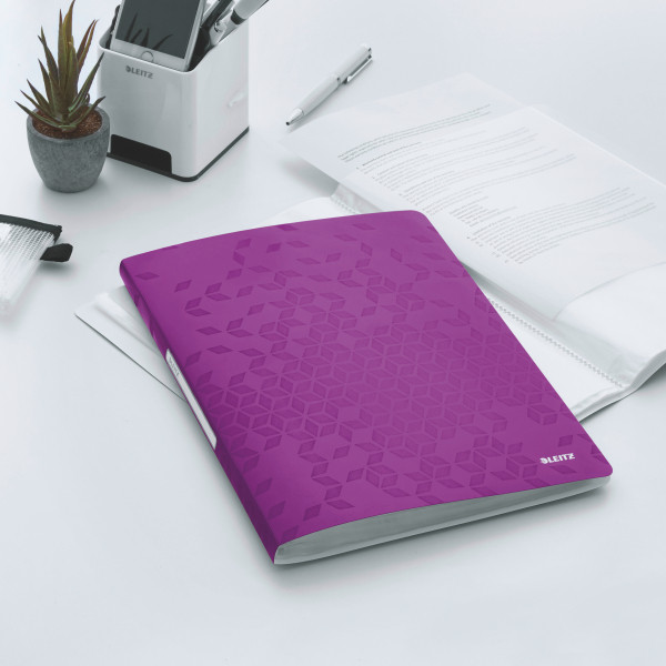 Album ofertowy Leitz WOW A4/40k. fioletowy