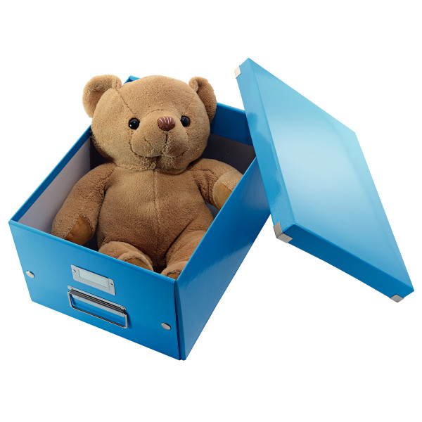 Pudło uniwersalne Leitz Click&Store WOW niebieskie