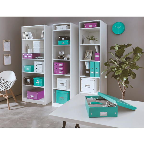 Pudełko na DVD Leitz Click & Store Wow fioletowe