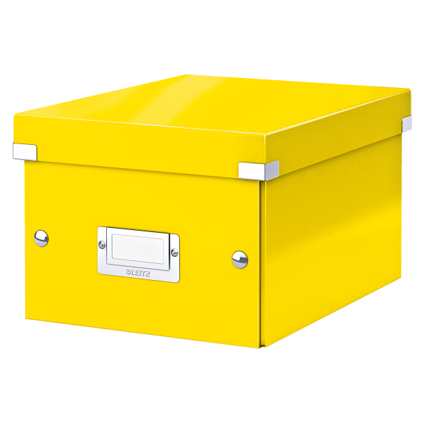 Pudełko do przechowywania A5 Leitz Click&Store WOW żółte
