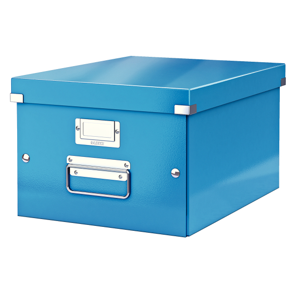 Pudło uniwersalne Leitz Click&Store WOW niebieskie