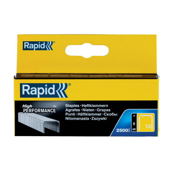 Zszywki tapicerskie Rapid 13/8 2500szt.