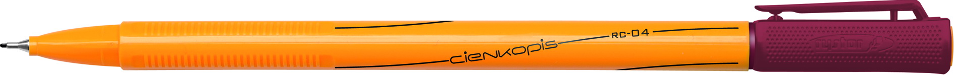 Cienkopis Rystor RC-04, 403012 bordowy