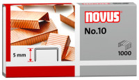 Zszywki 10 1000szt. miedziana 040-0207 Novus